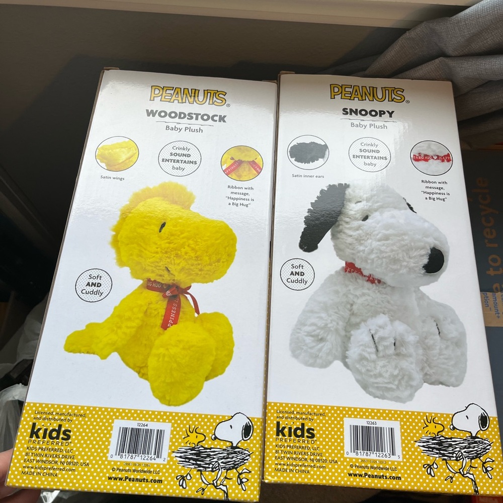 Snoopy & Woodstock plush set - Picture 2 of 4